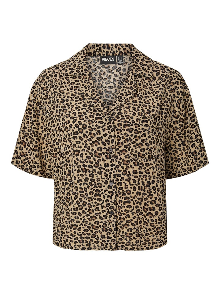 Pieces Hemd in Beige - L