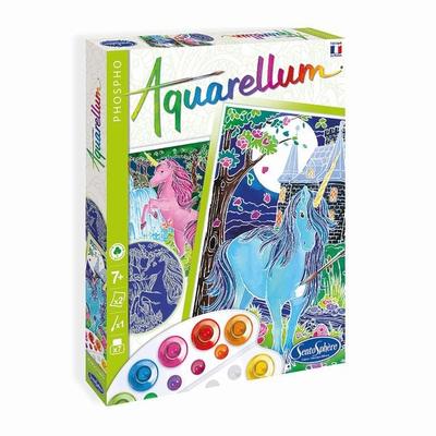 Aquarellum Nachtleuchtend Einhorn