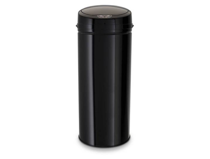 Echtwerk Abfalleimer, Schwarz, Kunststoff, 42 L, 31 cm, Küchen, Küchenausstattung, Mülleimer