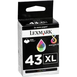 Lexmark 43XL Druckerpatrone – tri-color – Originalprodukt