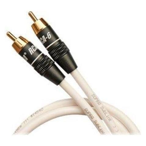 Supra Sublink Subwoofer cable - White 8 m (8 m, Cinch Kabel) (1001907706)