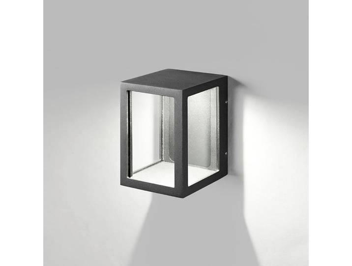 Lantern W2 LED Außenleuchte 3000K Schwarz - LIGHT-POINT - Terrasse - Aluminium