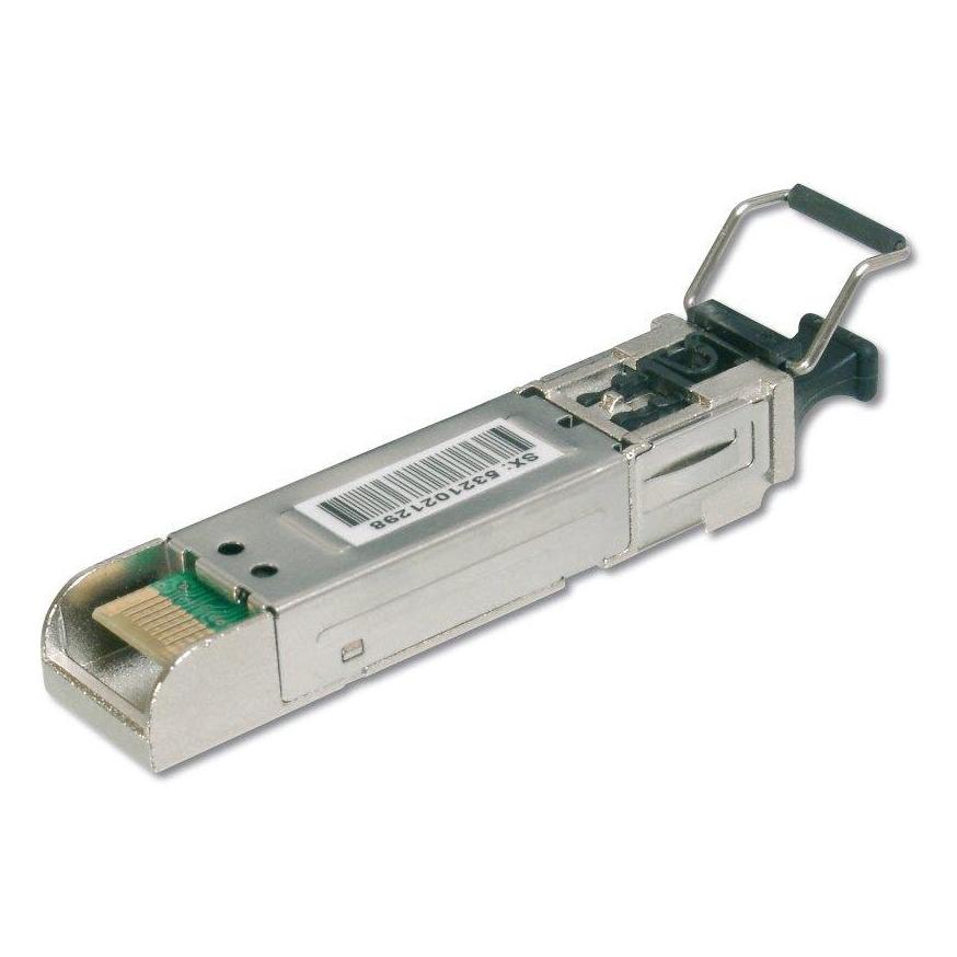 Digitus CISCO-compatible 1.25 Gbps SFP Modul bis zu 550m Multimode LC Duplex Buchse 1000Base-SX 850nm (DN-81000-02)