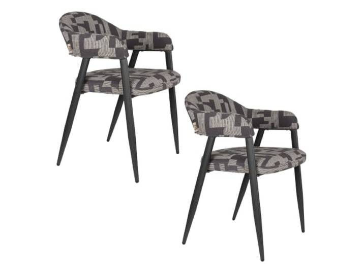 Dutch Bone Miyo Esszimmerstuhl Dunkelbraun - 2 er Set