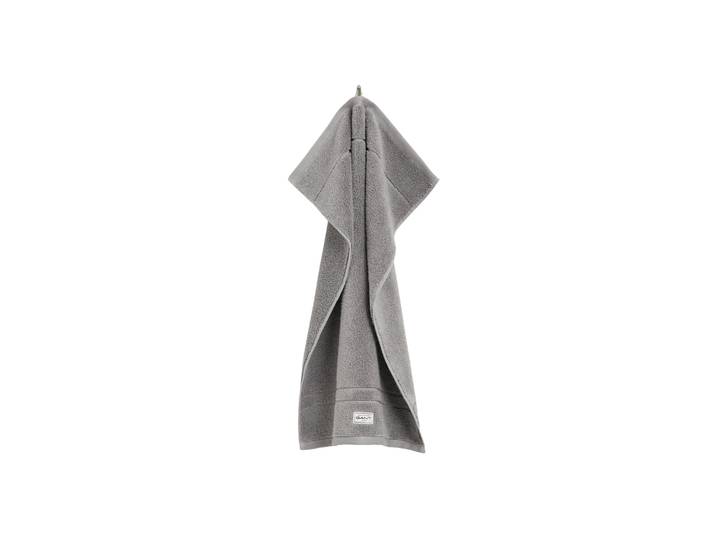Handtuch GANT Handtuch Premium Towel 1er Pack , grau (hellgrau), 1 Stk., Handtücher, Handtuch