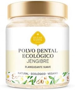 Eliah Sahil Pó Dentário Branqueador Suave Gengibre Bio 45g