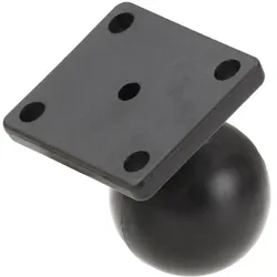 RAM Mounts RAM base square, AMPS, C-size, Tablet Halterung, Schwarz