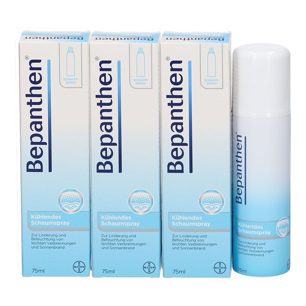 Bepanthen Schaumspray 3er-Pack 3x75 ml Spray