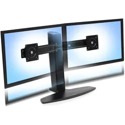 Ergotron Neo-Flex Dual Lift Standfuß für zwei Monitore bis 60,96 cm 24 Zoll schwarz