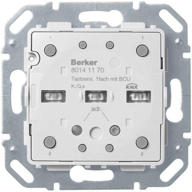Berker Module capteur tactile 1f. avec BCU KNX 80141170 (80141170)