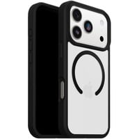 React, Handyhülle transparent/schwarz, iPhone 17 Pro, MagSafe