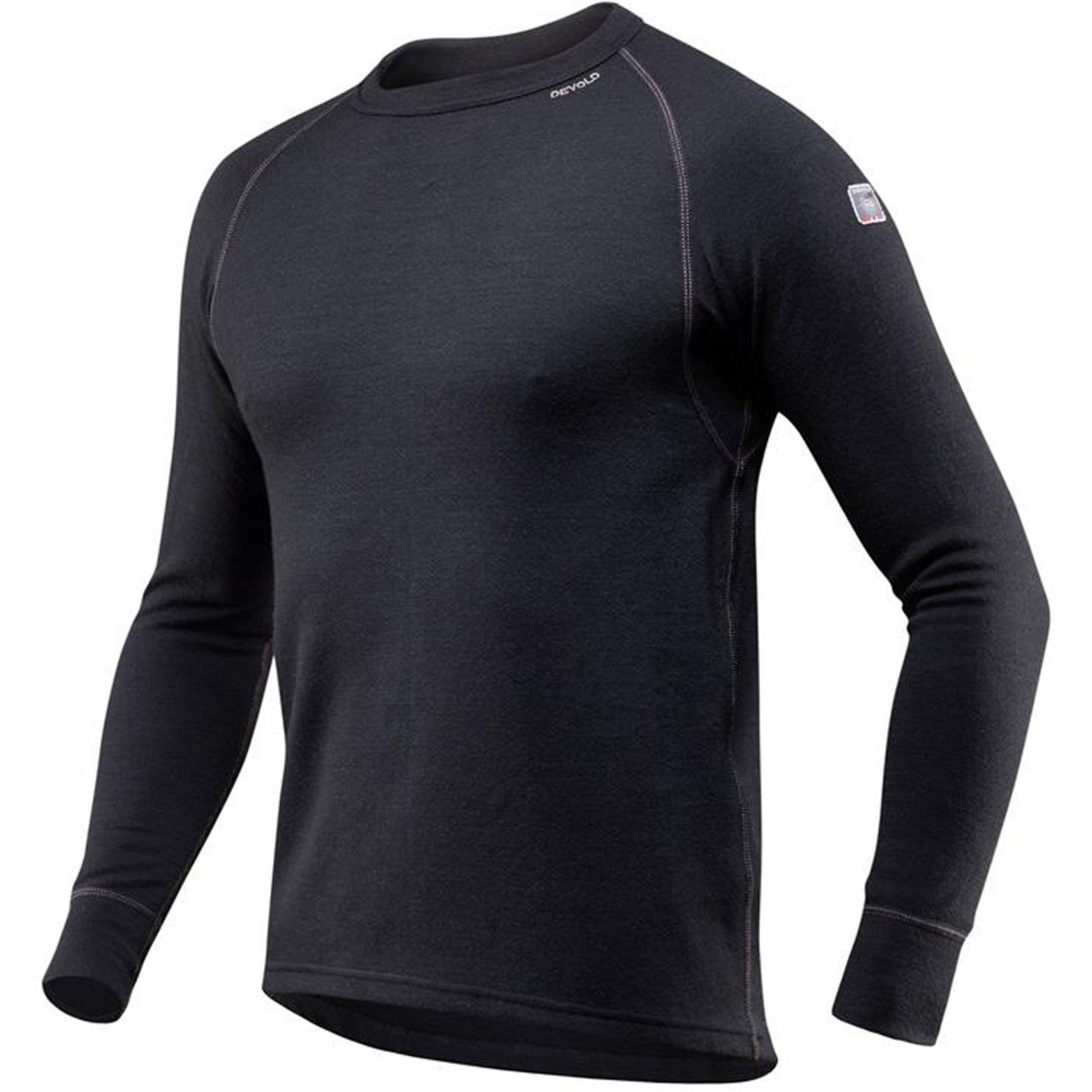 Devold Expedition Herren Longsleeves schwarz Größe XXL Trekking Hautfreundlich Merinowolle