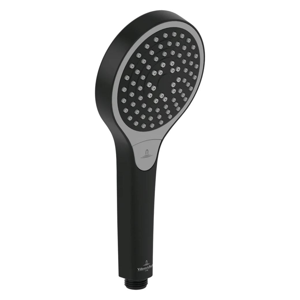 Villeroy & Boch Verve Showers Handbrause mit drei Strahlarten Rund (3 Strahlarten, 8.51 l/min) (TVS109001000K5)
