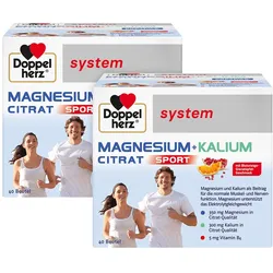 Magnesium + Kalium Doppelpack 2X40 St