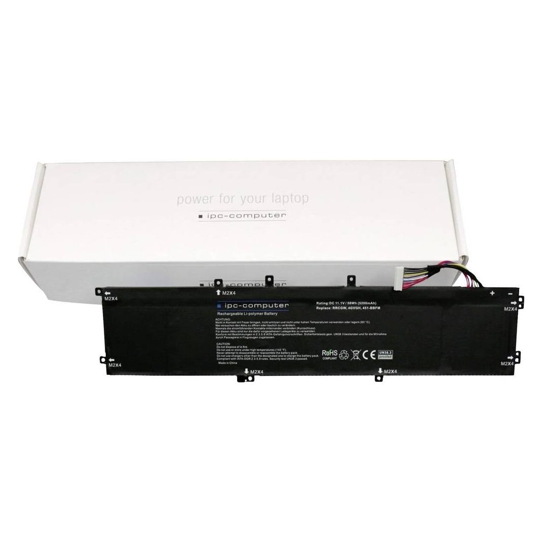 IPC Notebook-Akku 4GVGH Replace 11.1 V 5200 mAh Dell (6 Zellen, 5200 mAh) (4GVGH REPLACE)