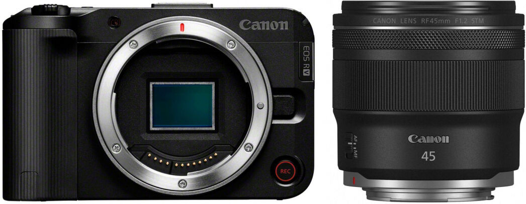 Canon EOS R50V + RF 45mm f1,2 STM