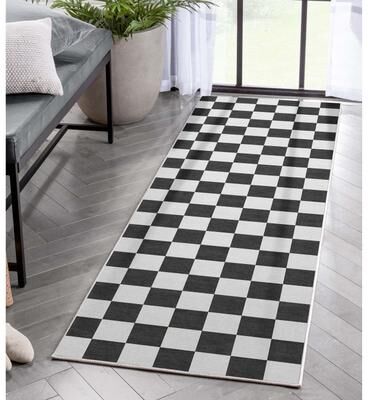 Well Woven Apollo Square Modern Geometric Flat-Weave Area Rug