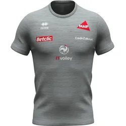 Errea, Unisex, Sportshirt, T-Shirt Frankreich Coven 2026/27 (L), Grau, L