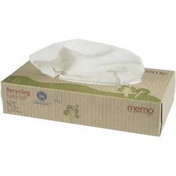 Memo AG, Taschentücher + Kosmetiktücher, Recycling Extra Soft