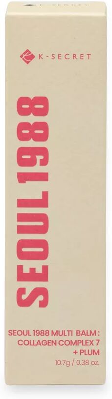 Ksecret - Seoul 1988 Multi Balm: Collagen Complex 7 + Plum, 10.7G, Multicolor
