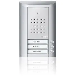 Ritto 1840320 Entravox Türstation Audio, 3 WE, Audio, silber eloxiert