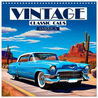 Bilkova, H: Vintage Classic Cars - America (Wall Calendar 20