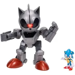 Jakks Pacific Giant Mecha Sonic vs Sonic Playset