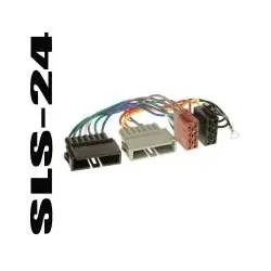 ISO Radioadapter für Chrysler / Dodge / Jeep bis 2001 Radioanschlusskabel Aut...