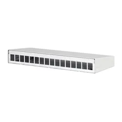 Metz Connect 130861-1602KE Keystone AP-Geh 16 Port, Server Zubehör, Weiss
