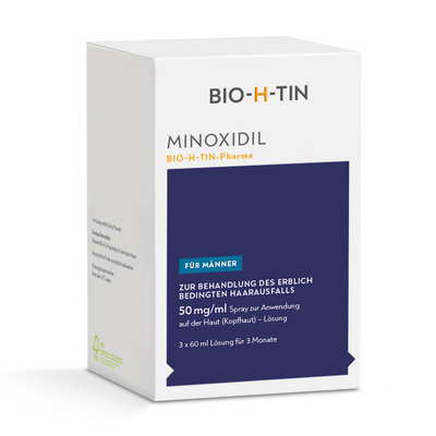 Dr. Pfleger Arzneimittel GmbH MINOXIDIL BIO-H-TIN Pharma 50 mg/ml Spray Lsg. 3X60 ml 10391800
