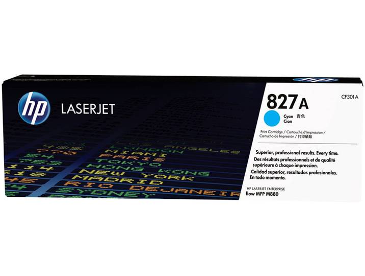 HP 827A Toner authentique CF301A - Cyan