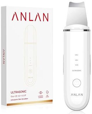 Useful Little Things Ultrasonic Deep Pore Cleansing Spatula And Skin Exfoliation Scrubber white
