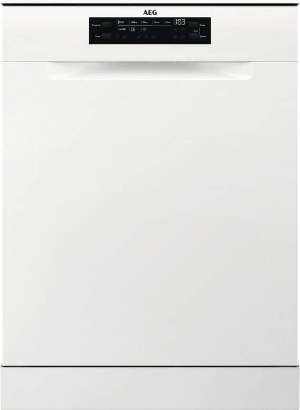 AEG FFB5361XZW, Freistehend, Standardgröße (60 cm), Weiß, Berührung, LED, 1,5 m