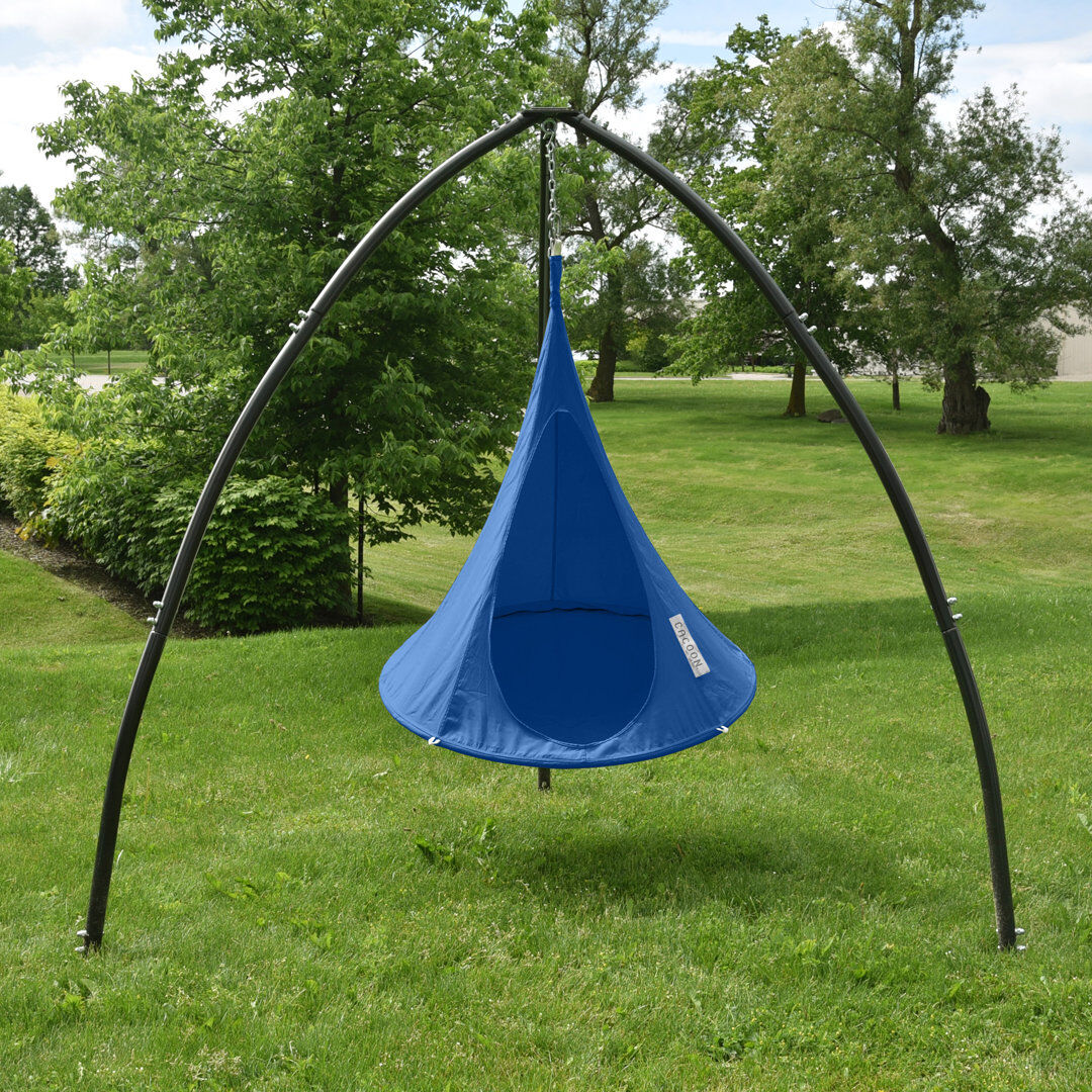 Blue Elephant Cacoon - Island Vibe Hanging Chair Blue 120cm H x 120cm W x 120cm D