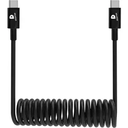 DEQSTER USB-C-Ladekabel Spiralform