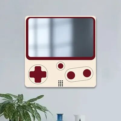 Fusion Finds Game Controller Wall Mirror Self Adhesive Acrylic Mirror Sticker For Gaming Room Bedroom Bathroom Decor Game Controller Wall Mirror Self Adhesive Acrylic Mirror Sticker For Gaming Room Bedroom Bathroom Decor