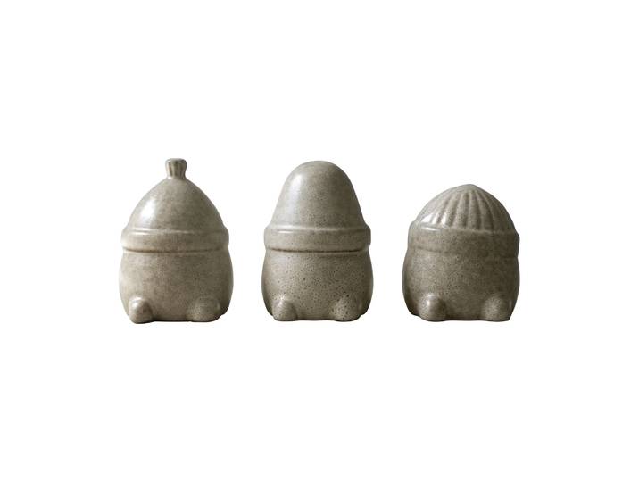 DBKD Décoration de Noël Hipster Triplets Lot de 3 Beige