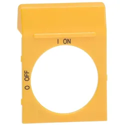 ABB OPY2 Blanco-Schild gelb für OH2_ Griffe 1SCA022353R4200