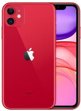 Apple iPhone 11   64 GB   Dual-SIM (eSIM, Nano-SIM)   rot - Refurbished