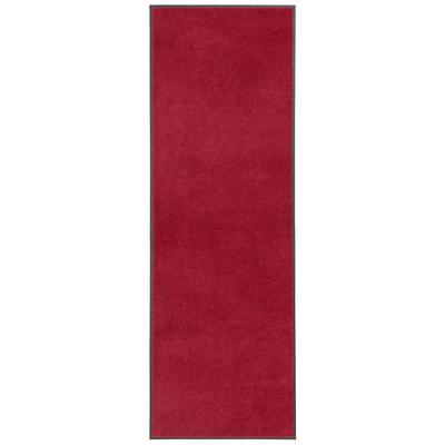 Läufer OTTO HOME "Lavea" Gr. 11, rot, B:60cm H:9mm L:180cm, Kunstfaser, Teppiche, Läufer, Läufer, Teppichläufer, Brücke, Schmutzfangmatte, Uni-Farben, waschbar