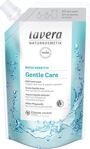 Lavera Basis Sensitiv Sanfte Pflege Handseife Nachfüllpackung 500 ml