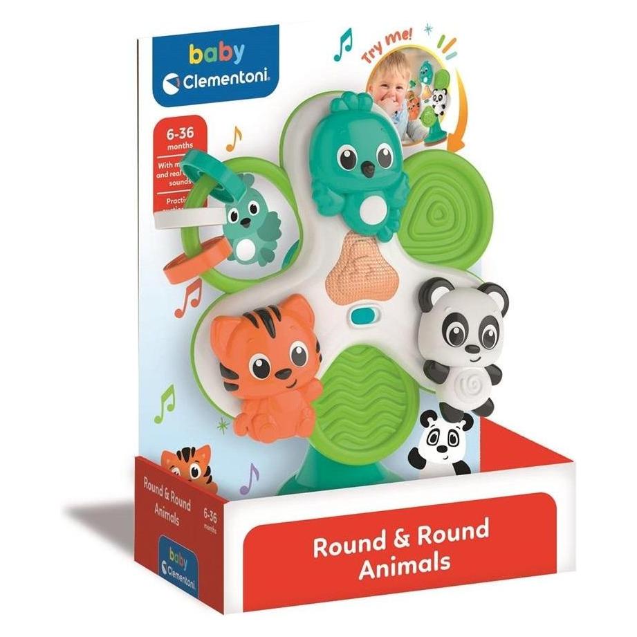 Clementoni Round & Round Animals (GXP-930445)