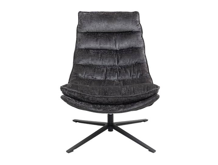 Fauteuil pivotant gris foncé