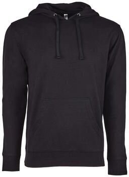 Next Level 9301 Laguna Hoodie Sweatshirt in Black size XL   60/40 Cotton/Polyester NL9301