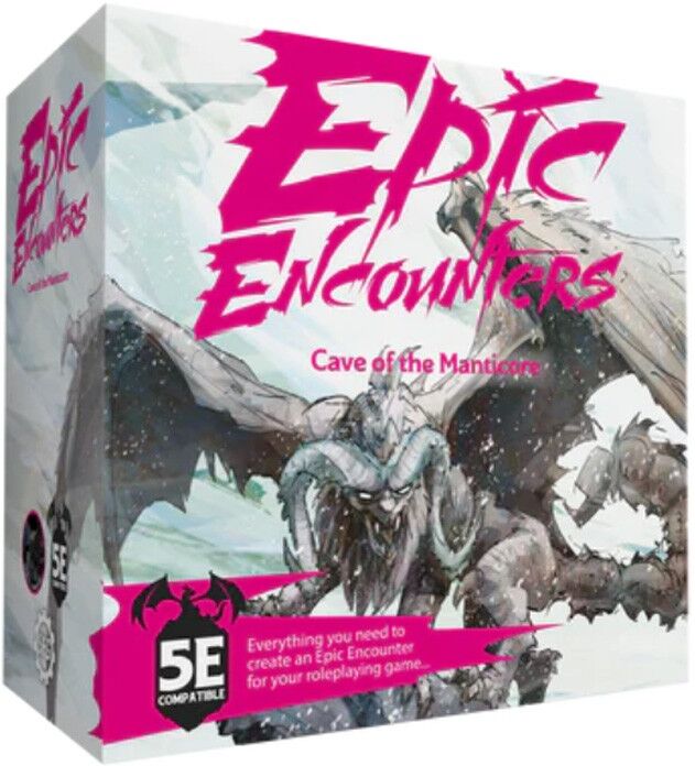 Steamforged Epic Encounters - Cave of the Manticore