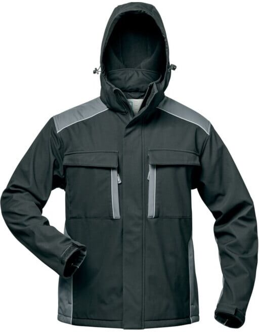 Veste Softsclair Posen taille M noir/gris 100 % PES ; Feldtmann (19951-1)