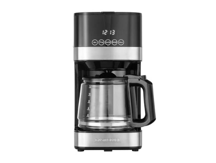 GASTROBACK Design Filterkaffeemaschine Essential, Schwarz-silber