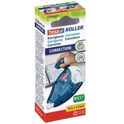 tesa tesaroller Correction Korrekturband Vetikal 4.2 mm x 14 mm Blau