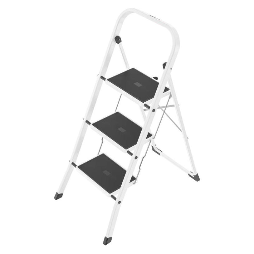 Hailo SELEKTA Trittleiter "K40" 3-stufig Basicline (Trittleiter, 65 cm) (4397-200)