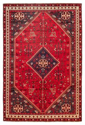 ECARPETGALLERY Hand-knotted Melis Red Wool Rug - 6'7 x 9'9